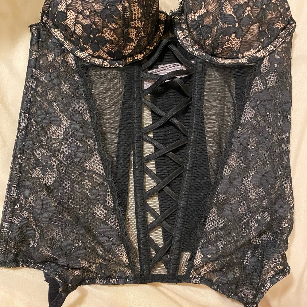 Very sexy lace Victoria’s Secret corset